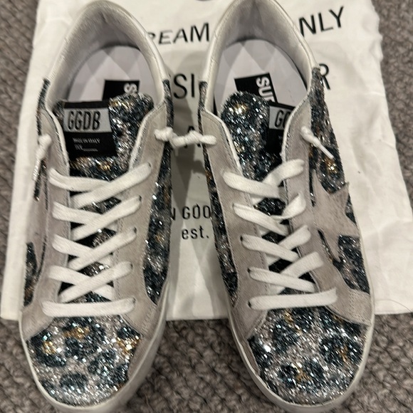 Golden Goose SUPERSTAR multi glitter leopard. - Picture 4 of 7